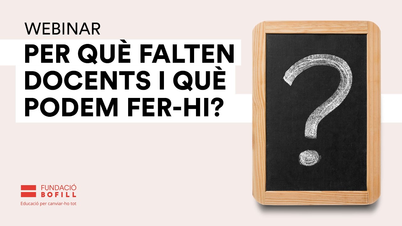Per què falten docents i què podem fer-hi?