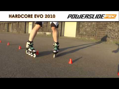 Inline-Skate: Powerslide Hardcore Evo 2010