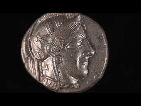 Coin, Attica, Tetradrachm, 454-404 BC, Athens, MS(63), Silver, SNG-Cop:31