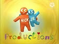 Nick Jr Productions Logo 1999 Rare Variant