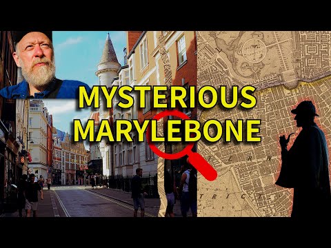 Exploring Historic Marylebone & Sherlock Holmes’ Baker Street (4K)