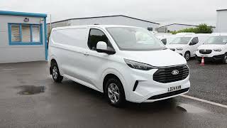 LD24 KXM 2024 (24) Ford Transit Custom 300 Limited 2.0TDCI, 136PS  L2 LWB Panel Van