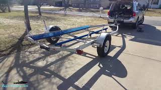 Making Boat Trailer Inner Fenders and Bunk Guides