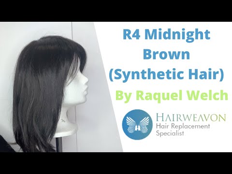 Colour R4 Midnight Brown Synthetic Hair by Raquel Welch | Shown on Watch Me Wow Wig