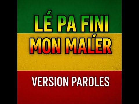 Ghisl’n – Aim’ A Nou – Lé Pa Fini Mon Malér  🎤 (Lyrics / Paroles – extrait Seggae Bourbon)
