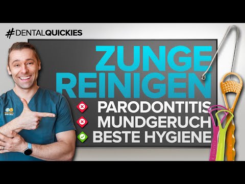Zungenschaber & Zungenbürste - sinnvoll gegen ZUNGENBELAG & MUNDGERUCH? Alles was du wissen musst!