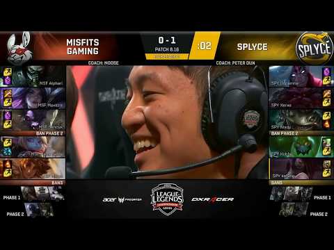 MSF VS SPY Game 2 Highlights 2018 EU Regional Qualifiers