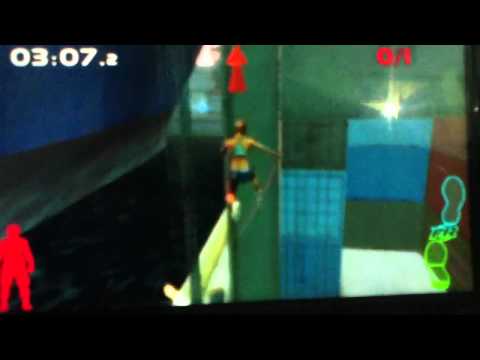 Free Running [PSP] docks landmark hit walkthrough.