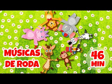 Músicas de Roda com a Giramille - 46 min | Desenho Animado Musical
