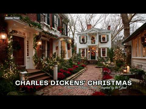 🎄Charles Dickens' Christmas Present Home Tour 2025 | Classic Holiday Decor Inspired by the Ghost
