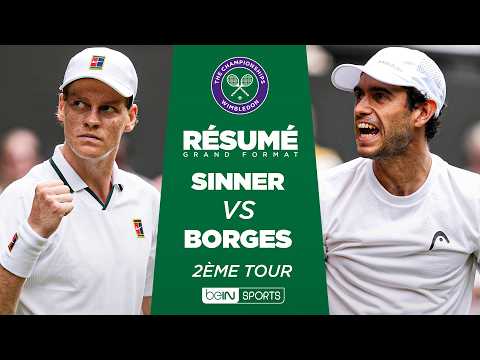 WIMBLEDON : Jannik SINNER vs Nuno BORGES | 2ème tour