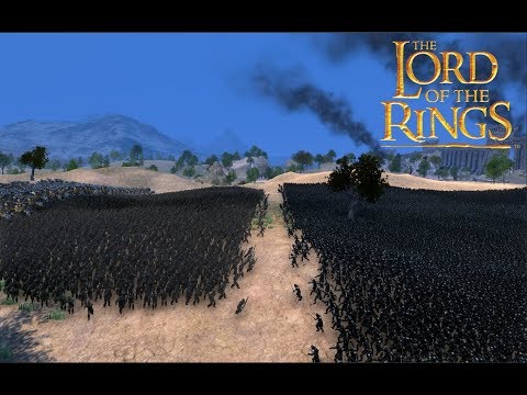 Lord Of The Rings Massive Battle  20 000 Gondor soldiers VS 20 000 Haruki
