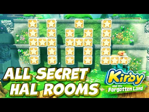 Kirby and the Forgotten Land - How to Find All Secret HAL Rooms