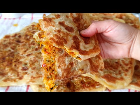 Meat-stuffed sfenj (recipe by Oum Arwa)