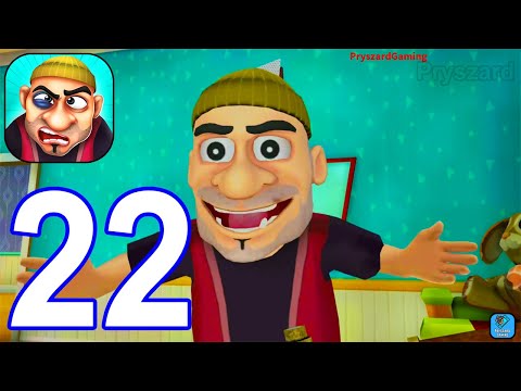 Scary Robber Home Clash - Gameplay Walkthrough Part 22 All Intro Movies All Levels (iOS,Android)