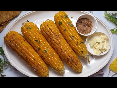 Steamed Corn With Special Masala Recipe | چھلی ابالنے کا طریقہ || How to Boil Corn at Home #corn #4k