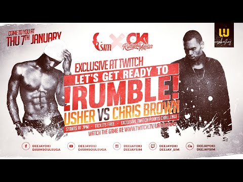 DJ SIM X DJ OKI presents USHER VS. CHRIS BROWN // LET'S GET READY TO RUMBLE!