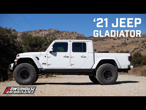 2021 Jeep Gladiator JT Eco Diesel Long Arm Suspension Build Overview