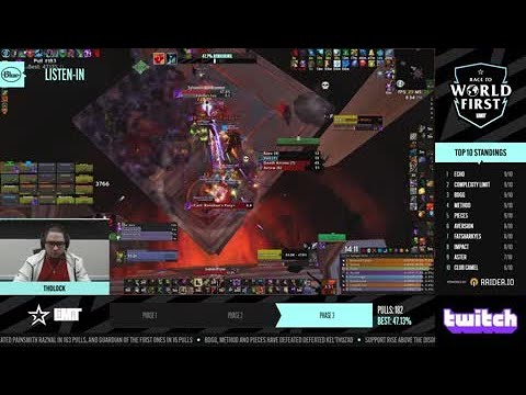 1% Limit Mythic Sylvanas Wipe!!!!