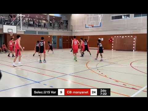 U15 Var vs CB Manyanet Molins globasket 2025