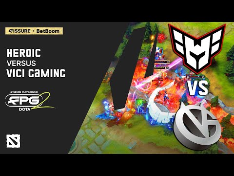 WINNER TO PLAYOFFS! HEROIC vs Vici Gaming - Highlights | FISSURE Playground 2 - DOTA