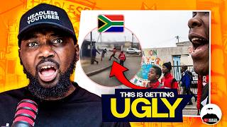 OH!! South African Students have joined the Protest against Foreign Nationals