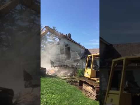 Demolishing my old farmhouse