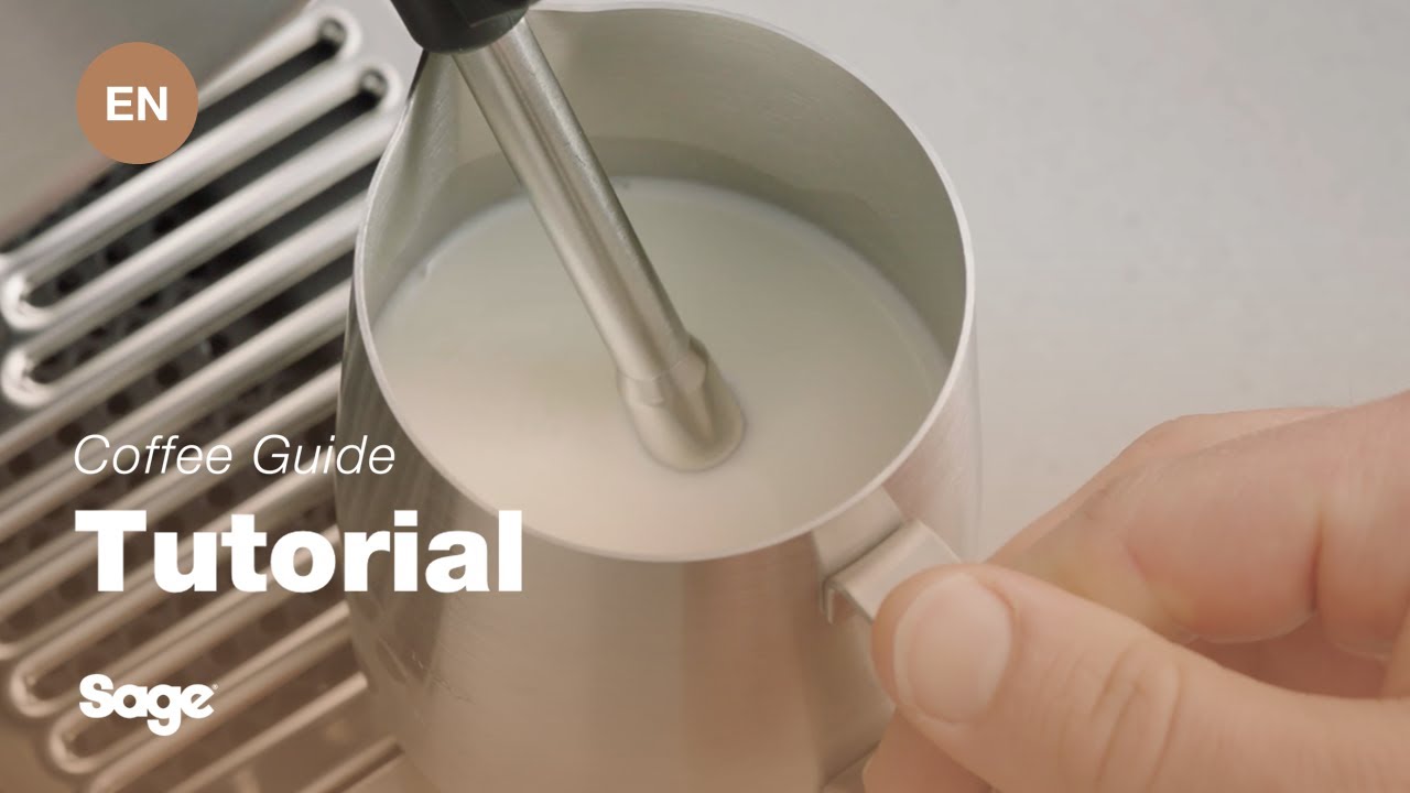 Så här justerar du mjölkens temperatur och mjölkskumning