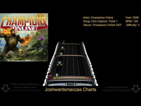 Champions Online - Club Caprice Track 1 Real Drums Chart (Phase Shift Custom)