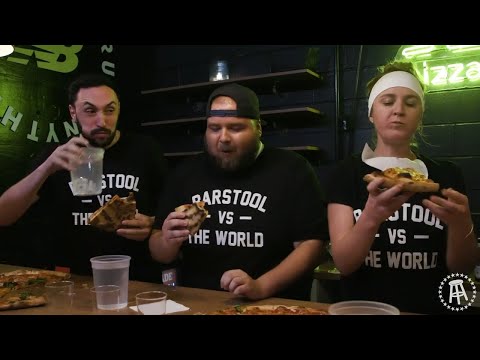 Barstool Sports Does A Pizza Eating Competition