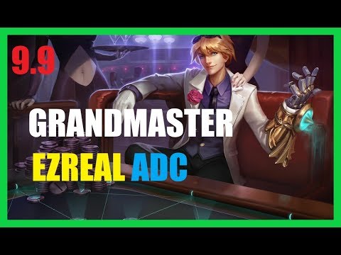 Ezreal vs Vayne ADC-Ranked Challenger Patch 9.9 - KR GRANDMASTER