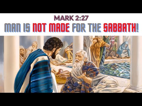 Man is Not Made for the Sabbath! (See Mark 2:27) | 8 mins. | Pr. Michael Pedrin