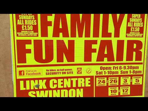 LINK CENTRE FUN FAIR WHILE OPEN (WALKTHOUGH) SWINDON MARCH 2023