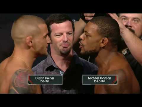 Fight Night Hidalgo: Poirier vs Johnson Weigh-in Faceoff