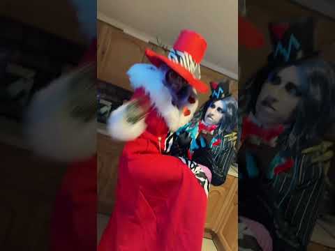 He don’t bite 😌 #angeldust #hazbinhotel #cosplay #hazbinhotelvox #hazbinhotelvalentino