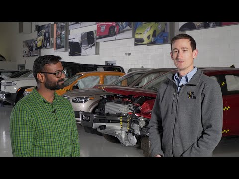 IIHS updated front test and submarining explained