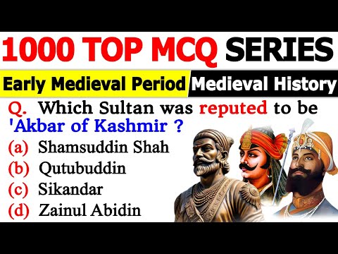 Medieval History MCQs | Early Medieval Period MCQs | Marathon Medieval History MCQs | History MCQs