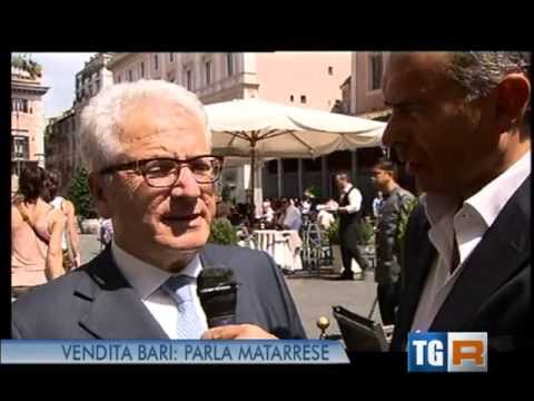 Solobari.it - TG Rai3 04/07/13: parla Antonio Matarrese