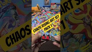 CHAOS RISING ART SET PACK 1 #pokemon #pokemontcg #pokemoncards #pokemonpulls #collectr