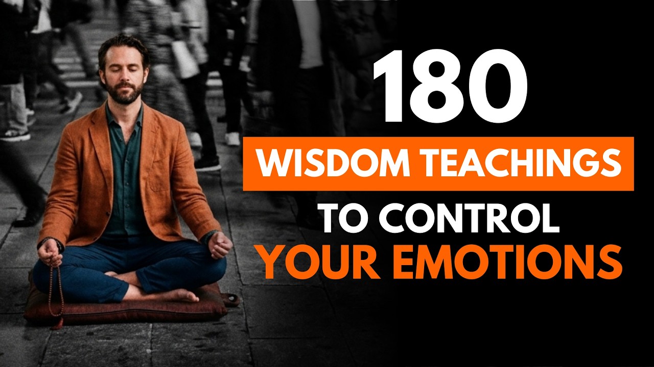 180 Wisdom Teachings To Control Your Emotions | Best Quotes for Self-Mastery