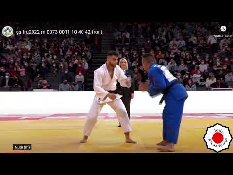 Fabio Basile vs. Maminirina Rico Andriamanantsoa - U73 Mens Judo Grand Slam Paris 2022