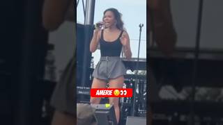 #Amerie SURPRISED Crowd With Her Singing 😯😅 #youtubeshorts  #music