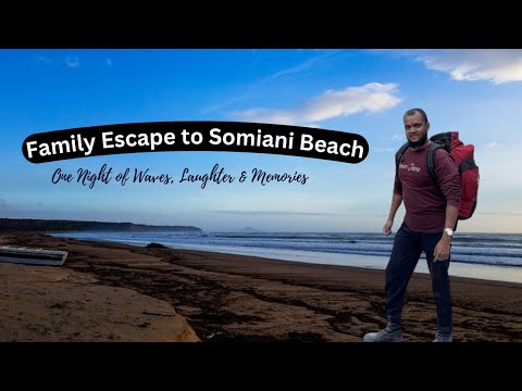 Family Escape to Somiani Beach | One Night of Waves, Laughter & Memories 🌅✨