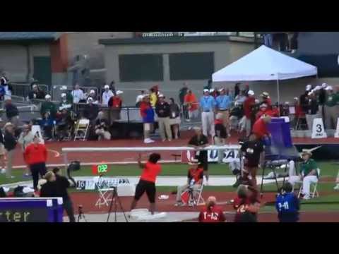 Michelle Carter 2011 US National Shot Put Champ.MOV