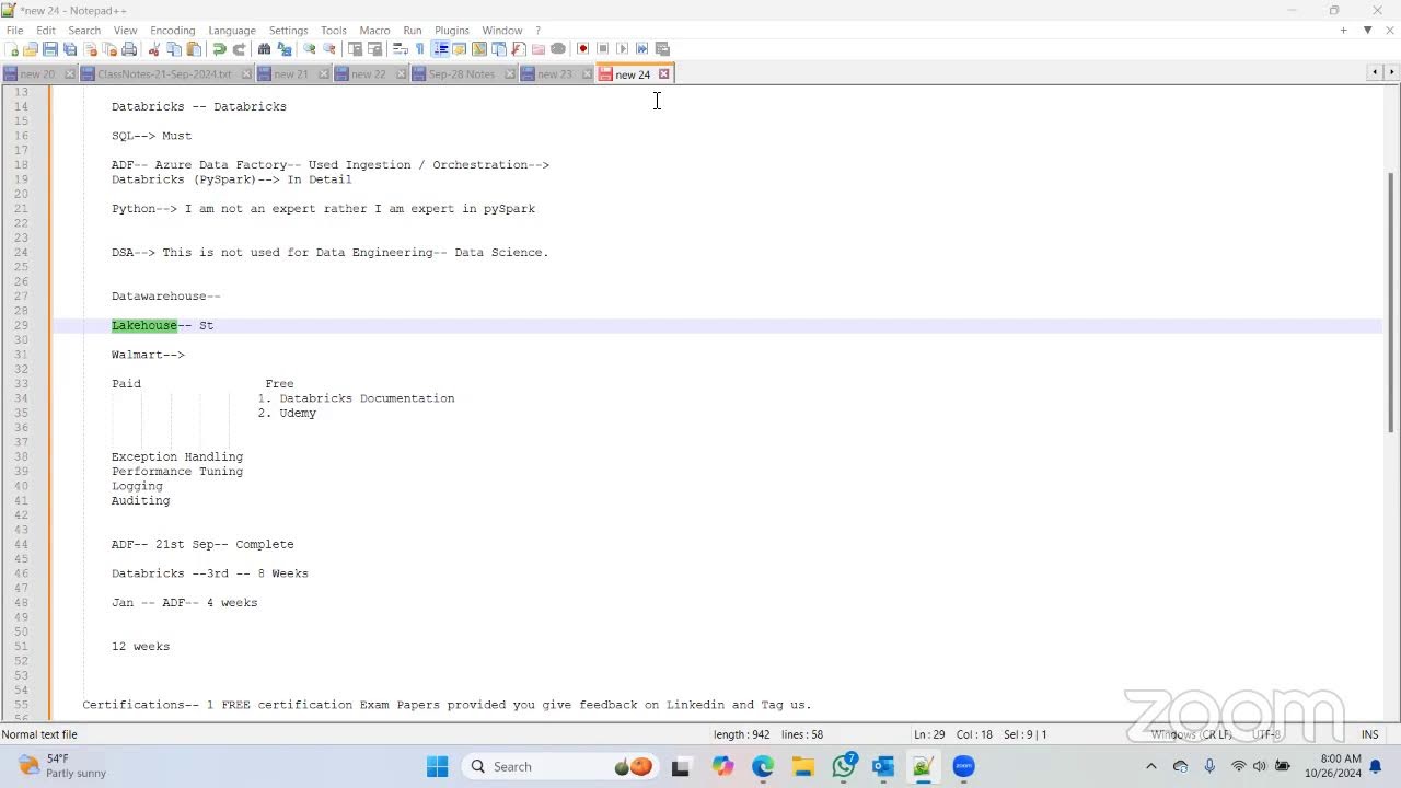 Databricks live session ~ Ashok Kumar
