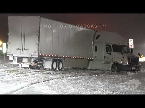 12-22-2022 New Buffalo, MI - Blizzard-Snow Plows-Jack Knifed Semis-Blinding Conditions