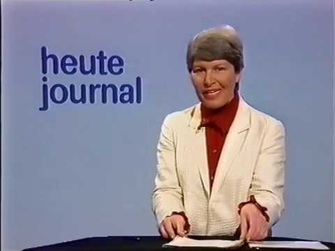 ZDF Heute Journal Intro Ingeborg Wurster Di. 8.3.1983