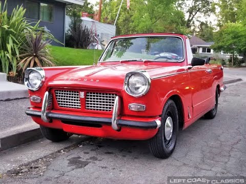 Let's Jump in and Drive the 1965 Triumph Herald 1200