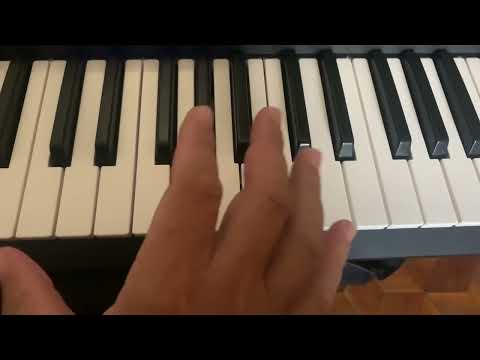 Como tocar a musica PONTO G no teclado - Aula completa