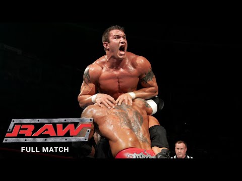 FULL MATCH - Randy Orton vs. Batista: Raw, Jan. 10, 2005